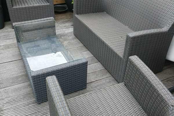 Gry - Bank, tafel en stoel | Scandinavisch meubilair