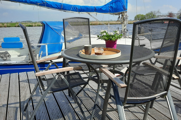 RICHIE Tuinmeubelhoezen - waterdichte tafel- en stoelhoezen voor tafel en stoel - 193 x 136 x 88 cm transparant