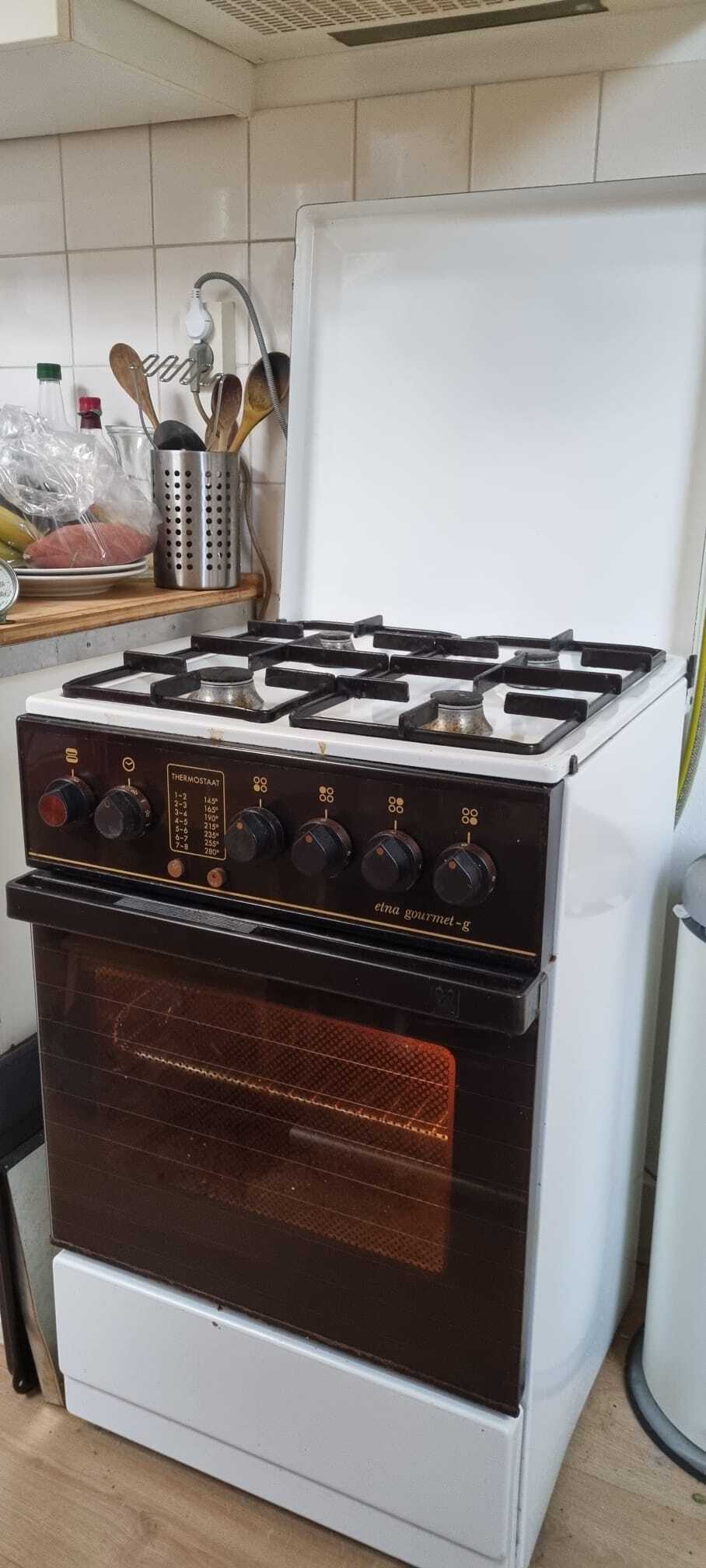 ETNA VINTAGE GASFORNUIS MET GASOVEN In Leiden Witgoed En Apparatuur