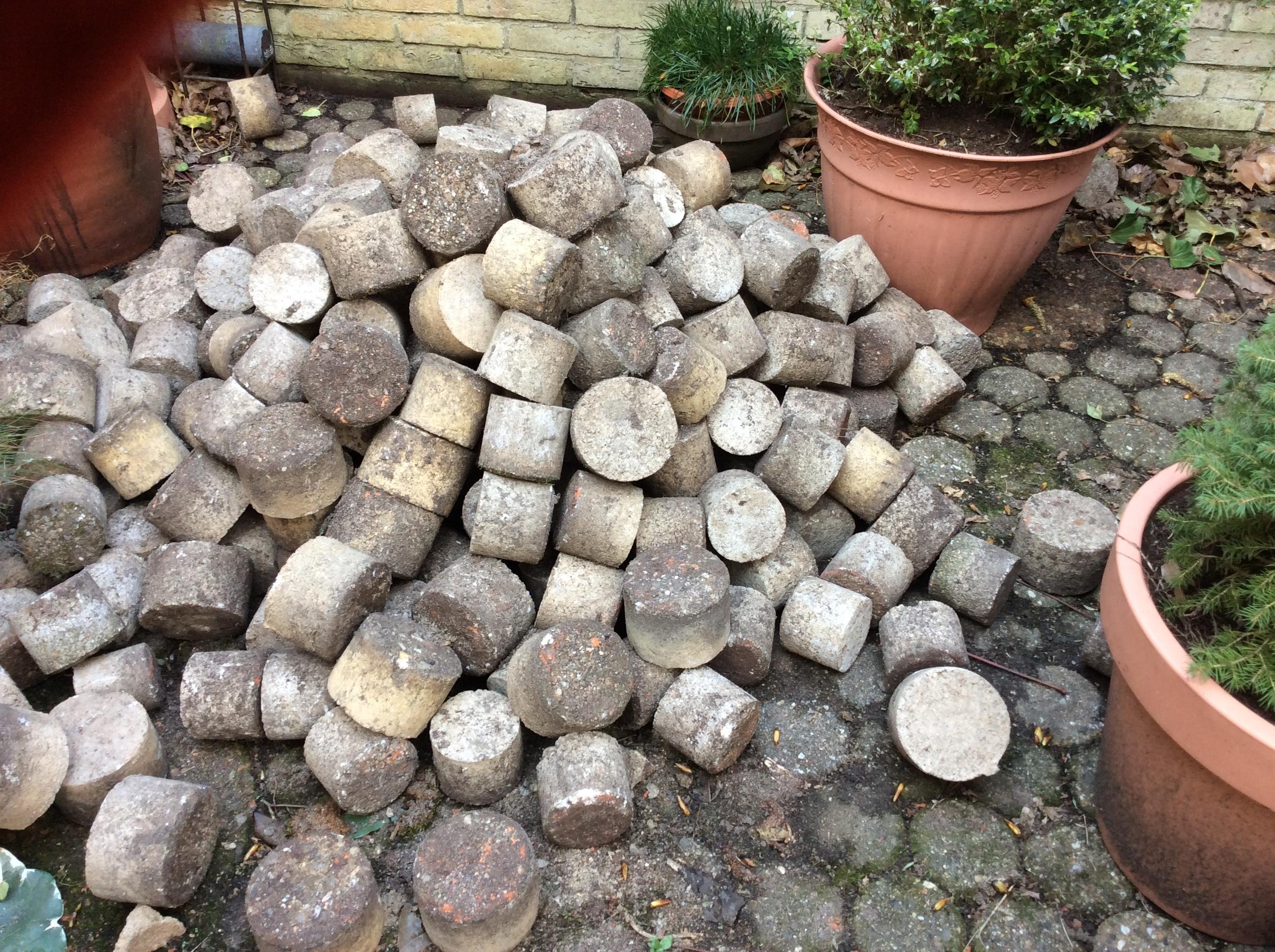 TEGELS RONDE VORM in Delft Tuin en Terras, Tegels en Sierbestrating