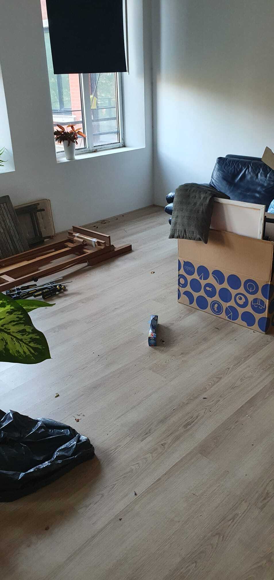 KLIKLAMINAAT IKEA TUNDRA, 70 VIERKANTE METER INCLUSIEF ONDERVLOER in 's