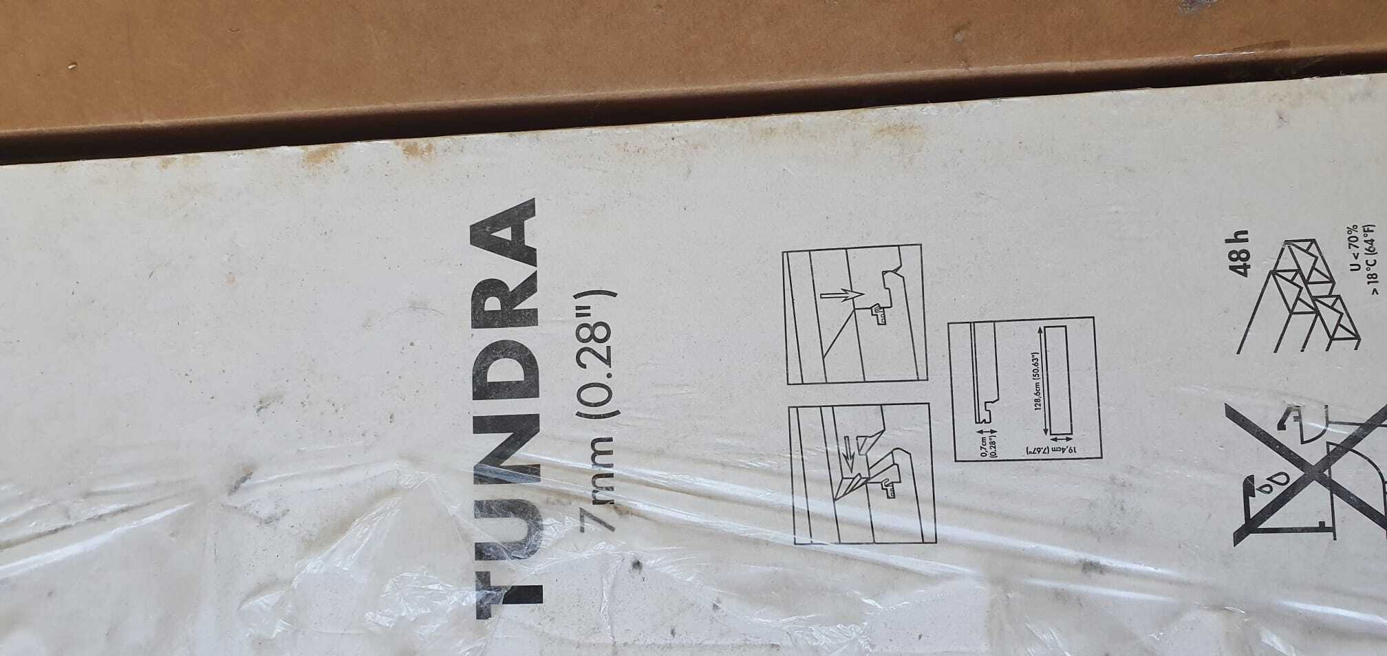KLIKLAMINAAT IKEA TUNDRA, 70 VIERKANTE METER INCLUSIEF ONDERVLOER in 's