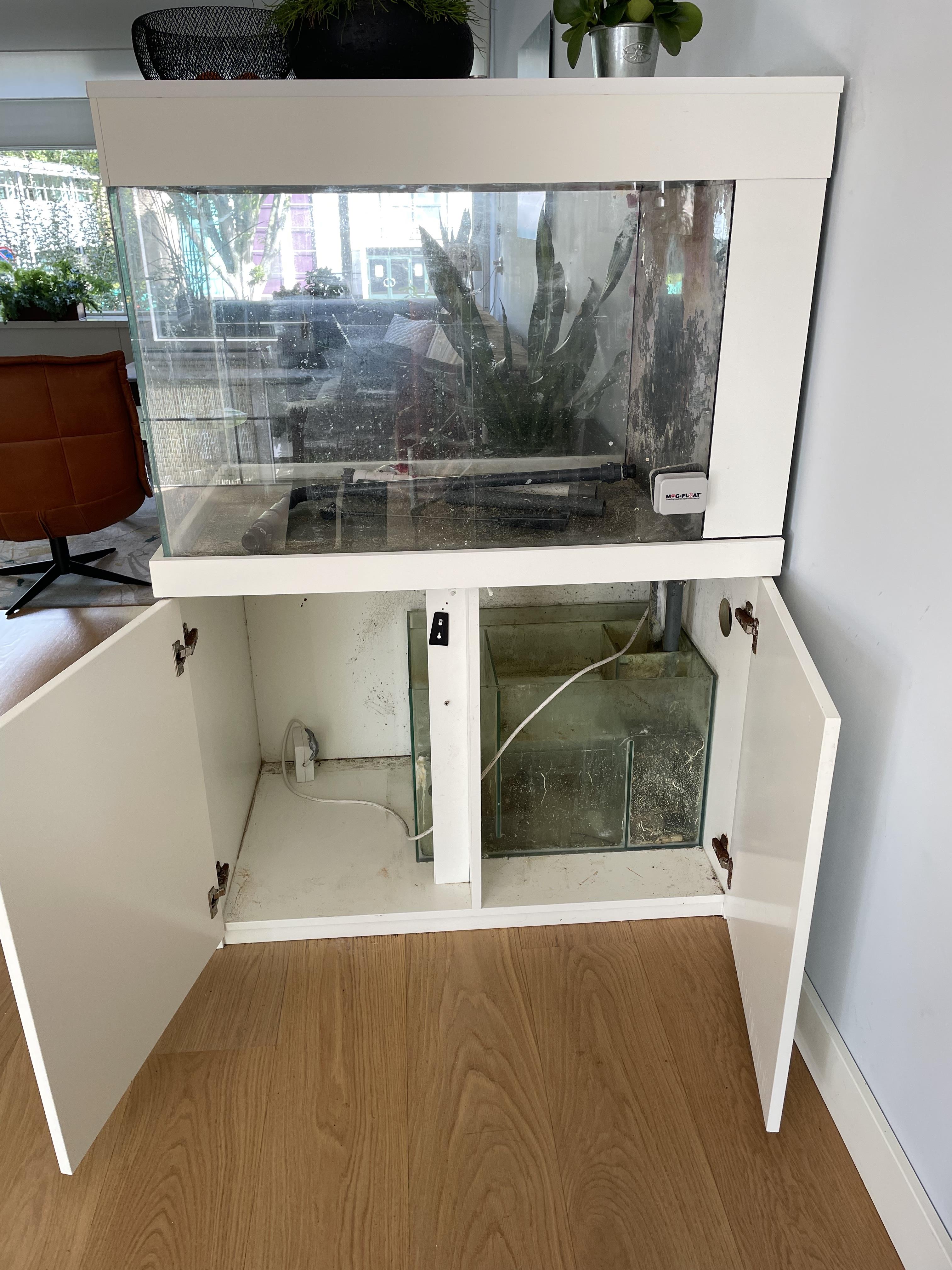 AQUARIUM/TERRARIUM MET ONDERKAST EN LICHTKAP in Amersfoort - Dieren en