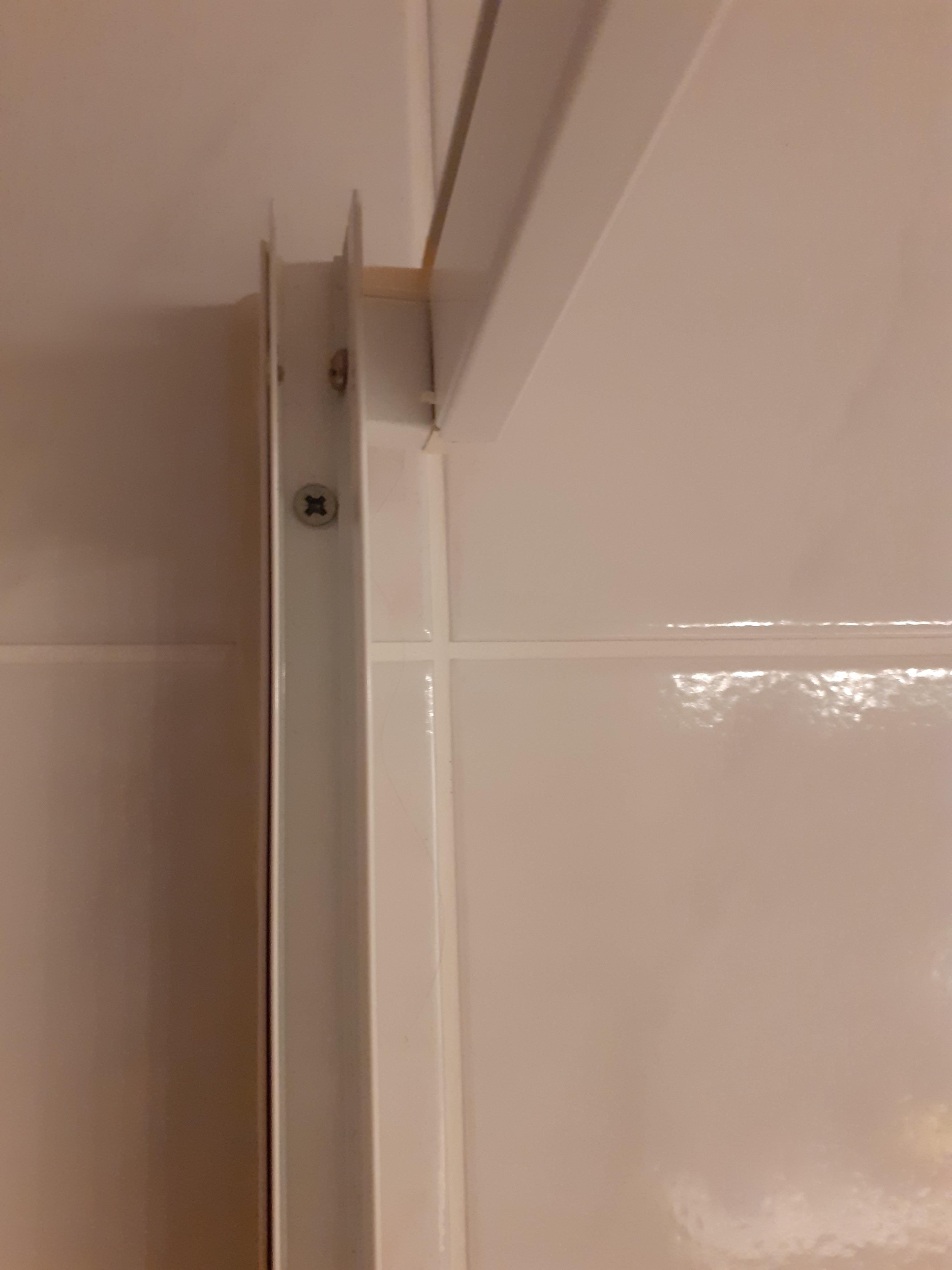 Schulte badwand - 110x140 - zwart - helder - met handdoekhouder