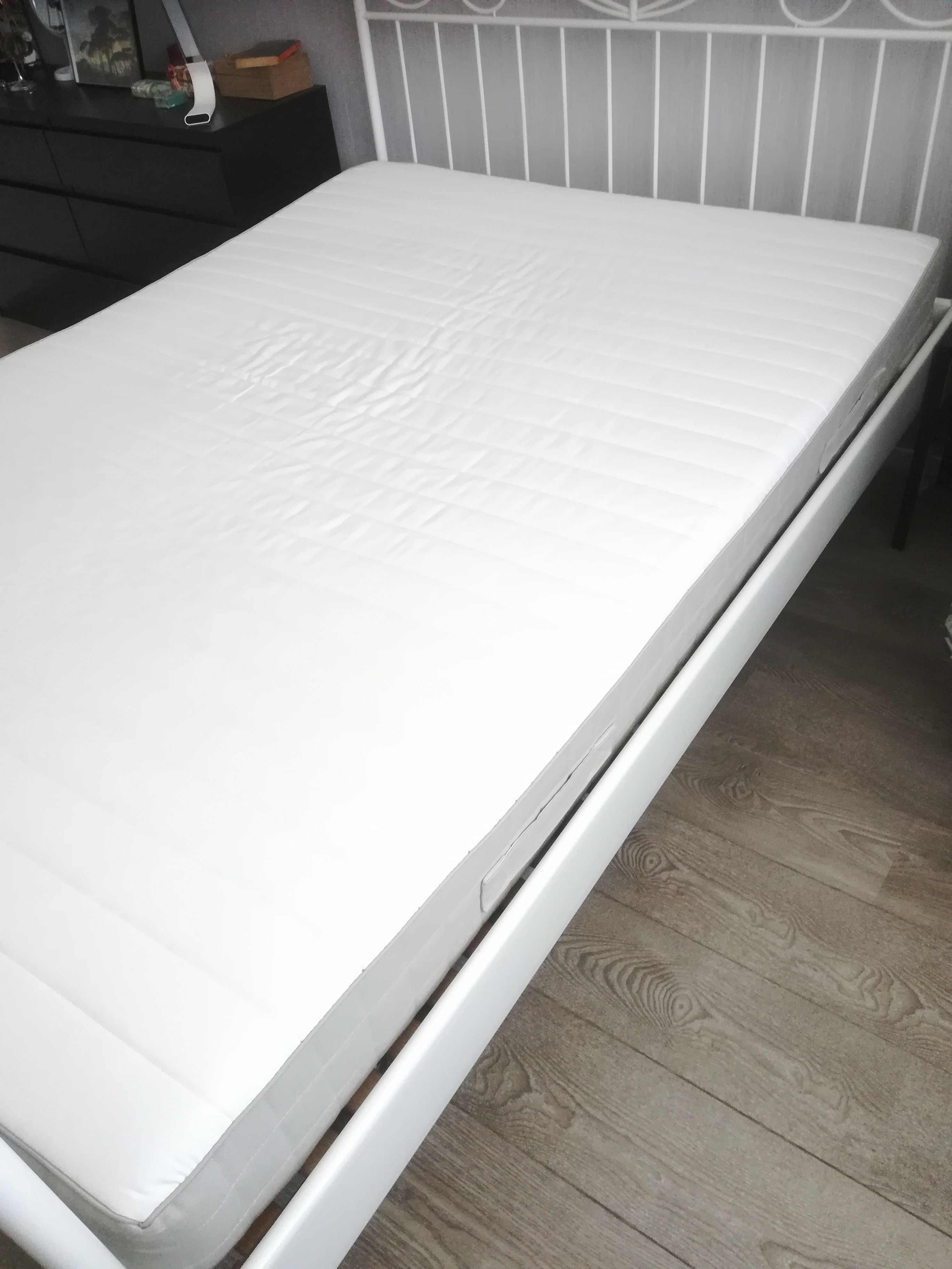 HAFSLO BINNENVERINGSMATRAS IKEA - MIDDELHARD/BEIGE 140X200 CM in ...