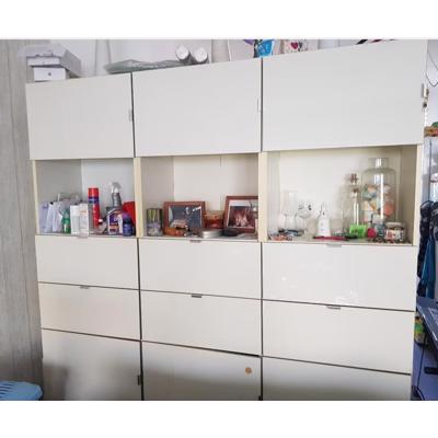 witte Ikea wandkast