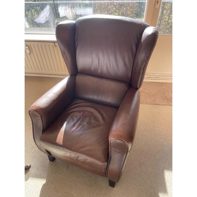Leren fauteuil