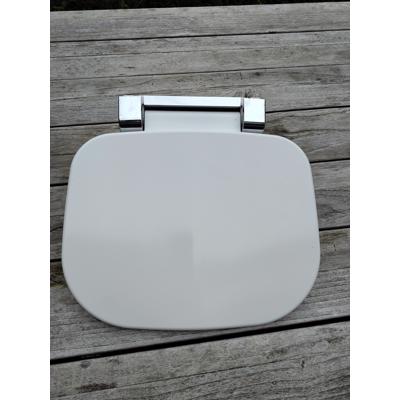 Opklapbaar stoeltje 35 x 27 cm kunststof/chroom