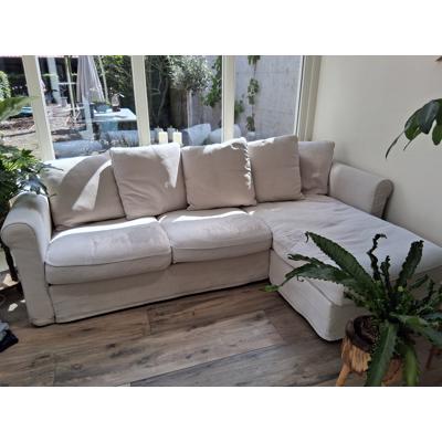 IKEA 3-zitsbank met chaise longue