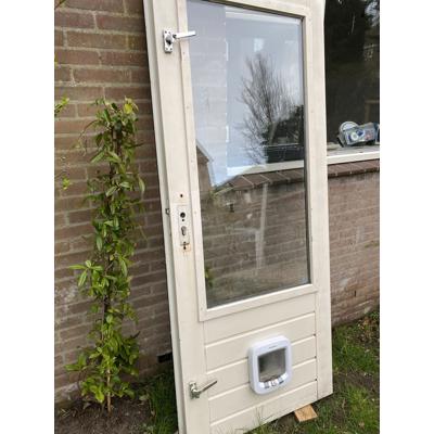 Tuindeur hardhout 211,5x83cm