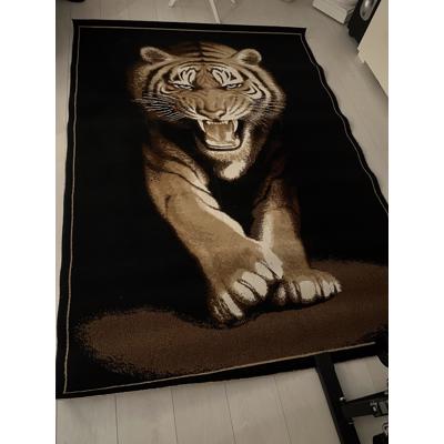 Vloerkleed 160 x 225 cm tijgerafbeelding