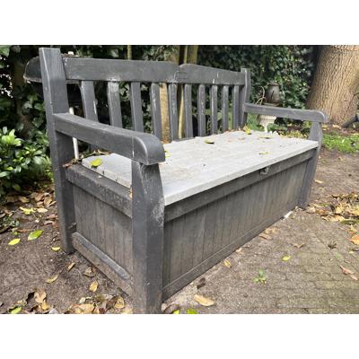 Zwart grijze Tuinbank 