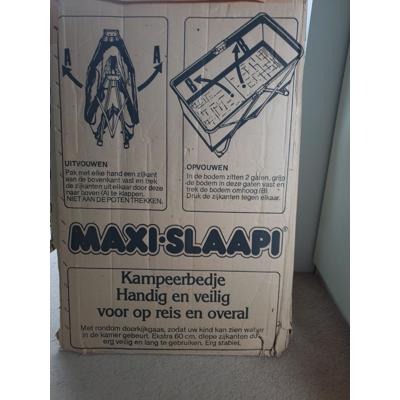 Stabiel kampeerbedje