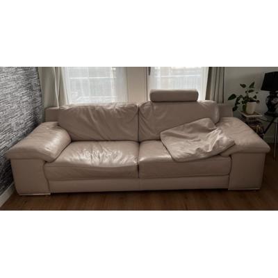 Leren Eijerkamp bank, 250 cm.