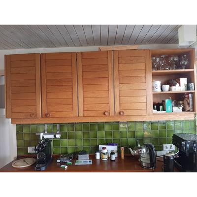 Originele jaren '70 Bruynzeel keukenkastdeurtjes