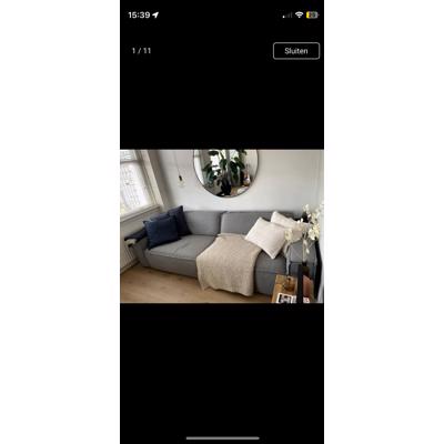 Grijze FEST 3-zitsbank modulair