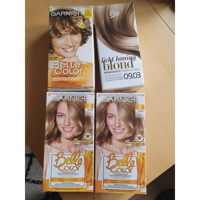 Haarverf blond en donkerblond