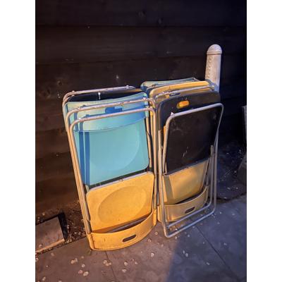 10 Vintage Ikea Nick klapstoelen