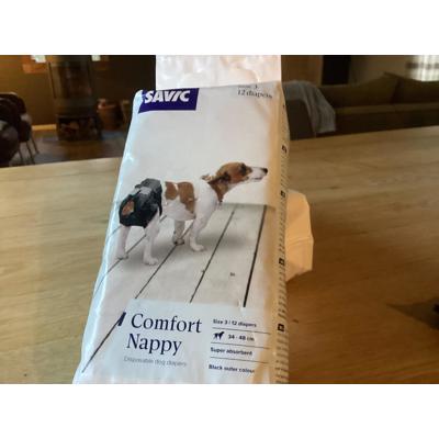 Honden luiers 2 pakken, maat 3