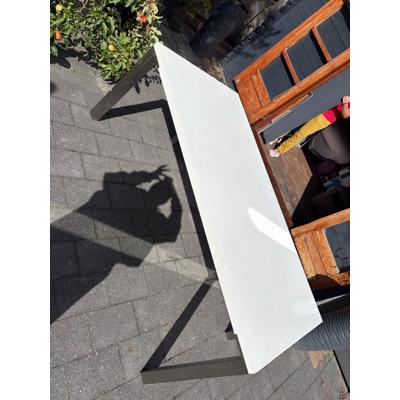 Witte eettafel 180x90cm