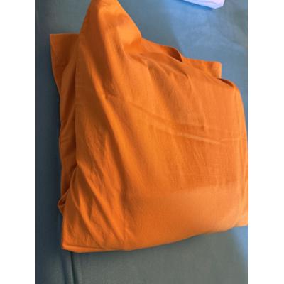 Gratis: Okergeel tweepersoons dekbedhoes