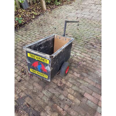 Aluminium fietskar. Voor allerhande gebruik.