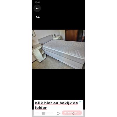 Electrische verstelbaar box spring(senioren) bed