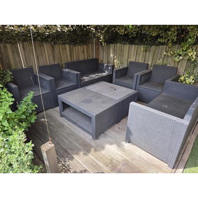 Tuinset met kussens