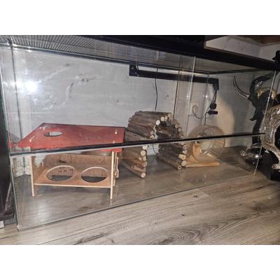 Hamster terrarium (glas)