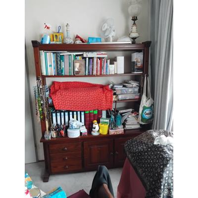 Boekenkast en buffetkast