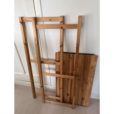 Ivar stellingkast plank en staanders 