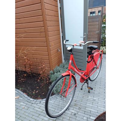 Fiets met terugtraprem
