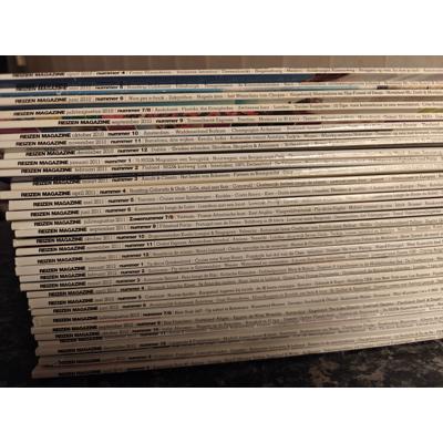34 Nummers van het ANWB Blad REIZ&MAGAZINE