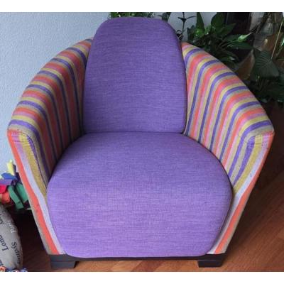 Fauteuil, veelkleurig