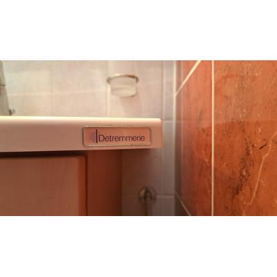 Dubbele wastafel met spiegel 140 cm breed