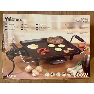 Nieuwe tristar bakplaat grill