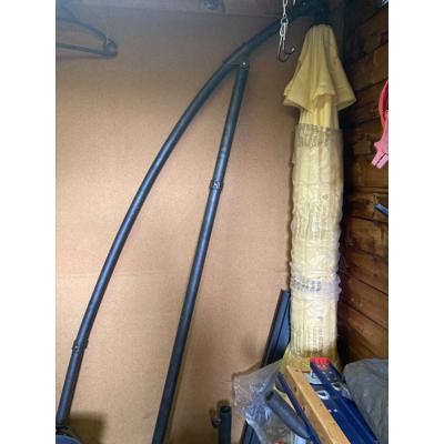 parasol met voet