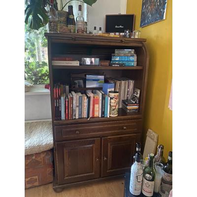 Eikenhout secretaire - massief