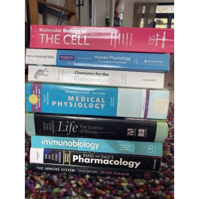 Boeken biomedische wetenschappen 