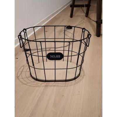 industriéle lamp en leuk mandje