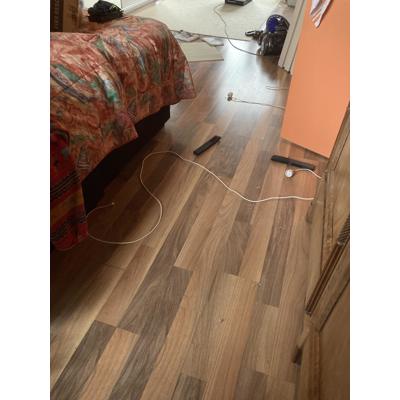 Ca 35 m2 laminaat lichtbruin