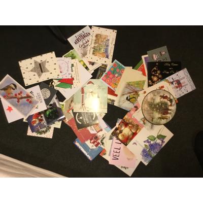 Kerstkaarten voor knutselen