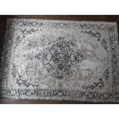 Tabriz vloerkleed grijs/groen