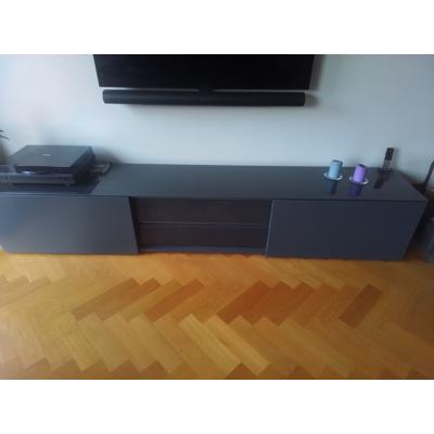 Tv-kast dressoir antracietgrijs modern