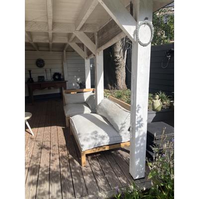Palletbankjes set