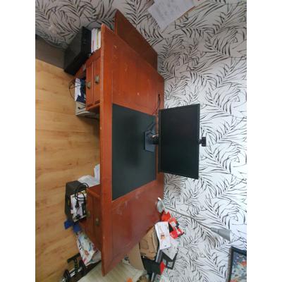 Houten bureau 170 - 230 cm