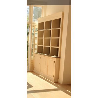 Large white bookcase / storage unit 