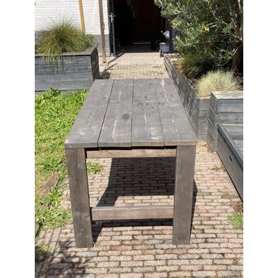 Houten tuintafel