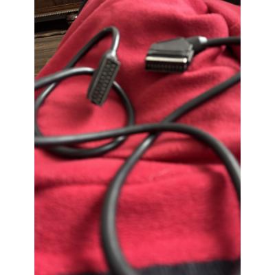 Scartkabel gebruikt. 