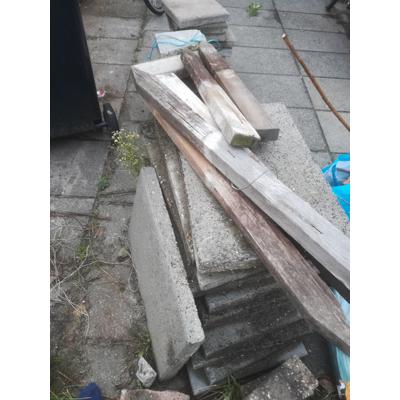 Tegels tuin 60x30 12x en 30x30 20x